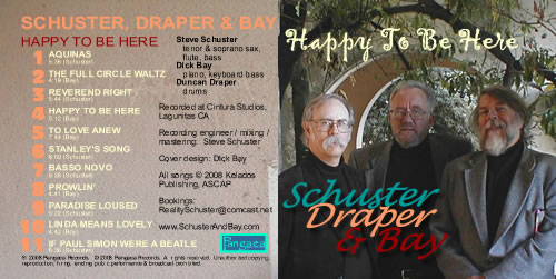 Happy to Be Here - Schuster, Draper & Bay CD cover